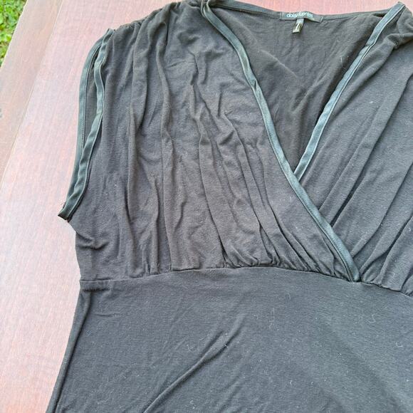 Daisy Fuentes Black Sleeveless Blouse - Women's Medium - Picture 2 of 4
